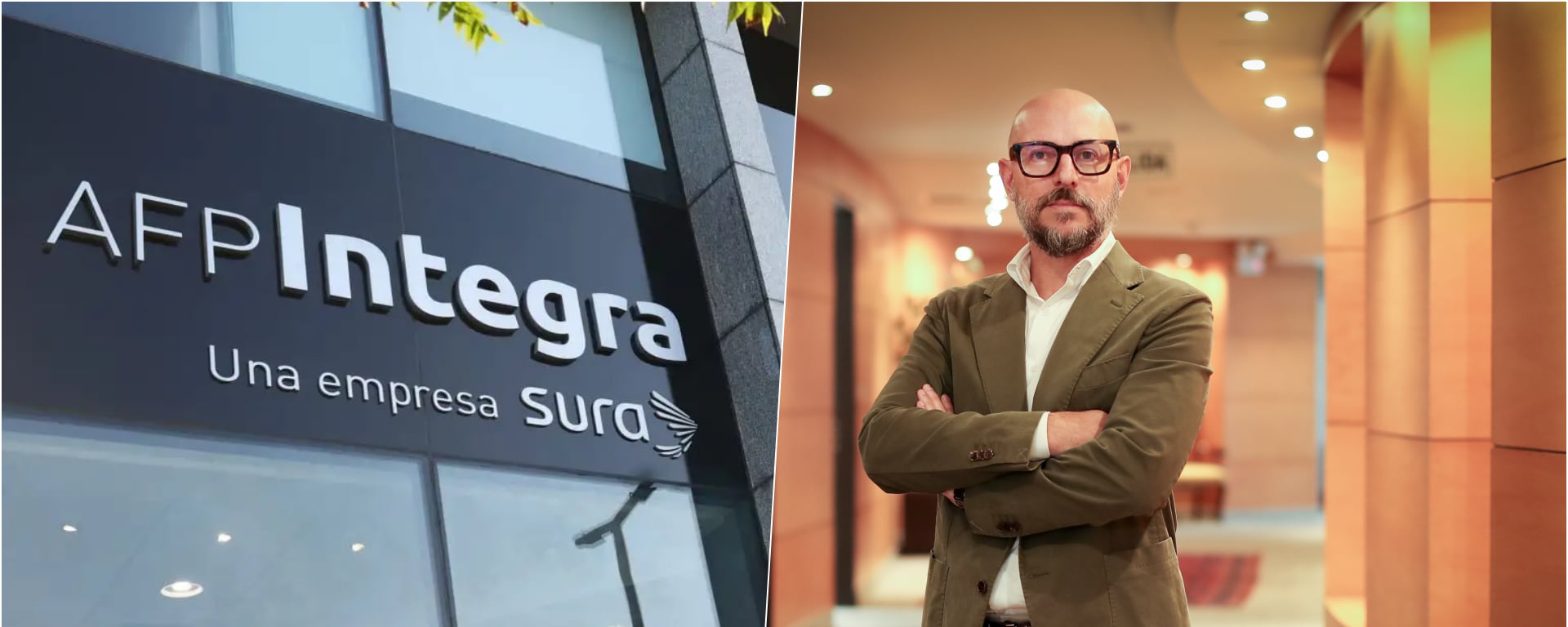 Sede principal de AFP Integra en Lima, con el logo de la empresa y la fachada corporativa