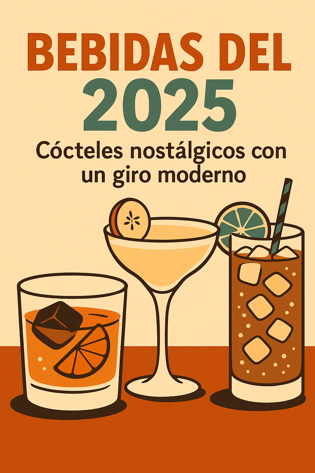 Bebidas 2025: Clásicos Renovados con un Toque Saludable