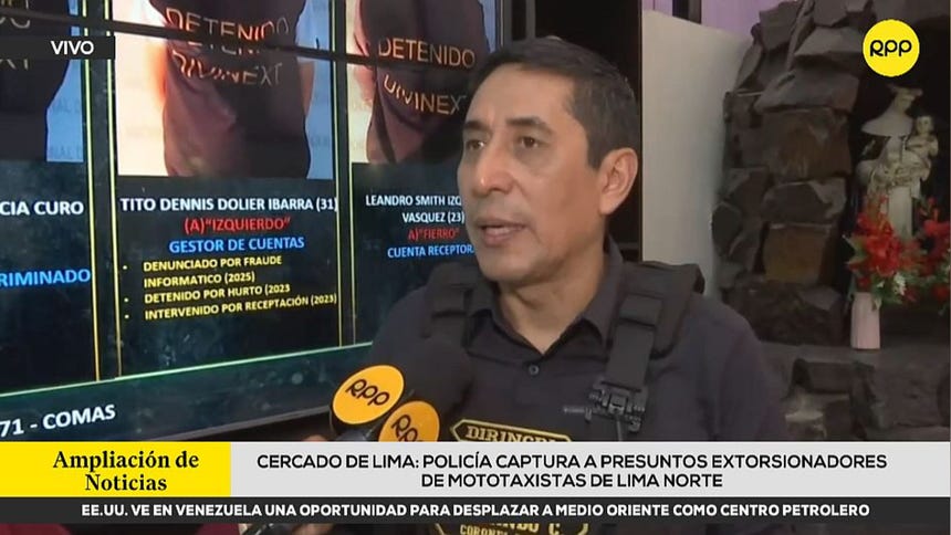 Operativo policial en Lima Norte
