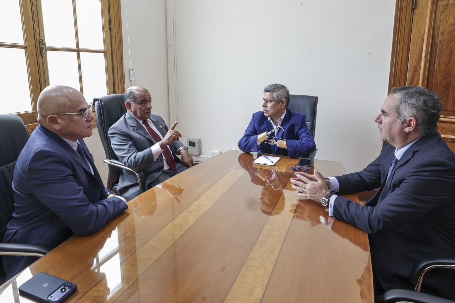 Reunión de coordinación del Gobierno frente a la criminalidad organizada