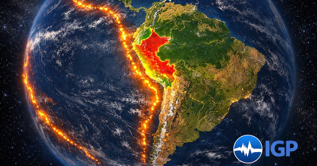 Mapa del Cinturón de Fuego del Pacífico con los países afectados por terremotos en 2026