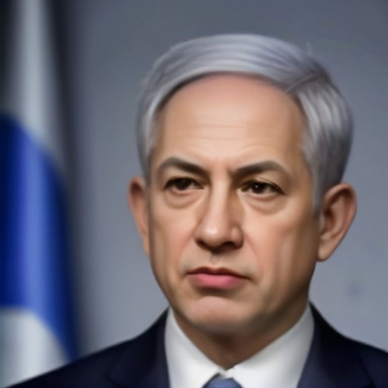 Benjamin Netanyahu en rueda de prensa en Jerusalén