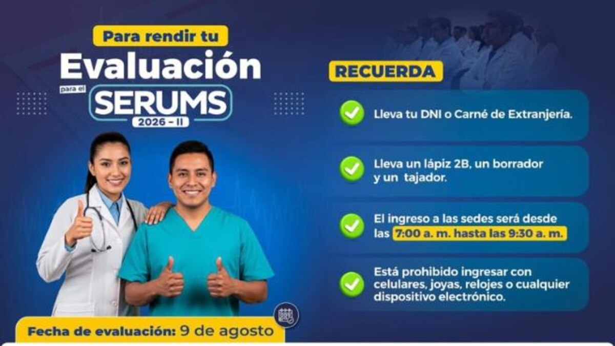 Pantalla de computadora mostrando la página web del Minsa con el anuncio de resultados