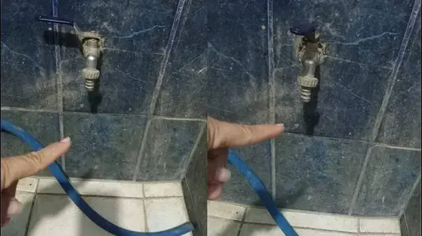 Vista referencial de calles y viviendas en Tumbes afectadas por cortes de agua