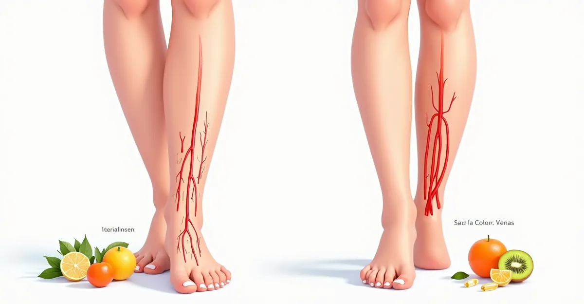 4 Vitaminas para Mejorar la Circulación y Fortalecer tus Piernas